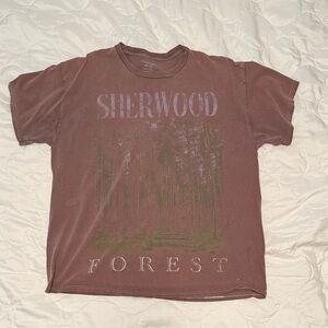 Urban Outfitters Sherwood Graphic Tee - Brown